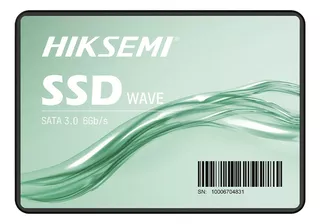 UNIDAD DE ESTADO SÓLIDO HIKSEMI HS-SSD WAVE(S) SATA 256GB COLOR NEGRO