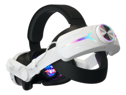 Paquete De Baterías Con Diadema Para Oculus Quest 3 Color 8000 Mah Gaming White