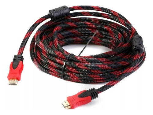 Cable Hdmi 10 Metros Full Hd 1080p Bluray 3d Ps3 Dvd Tv