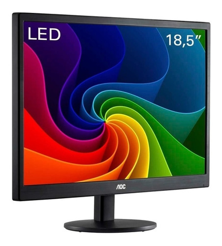 Monitor 18.5' Aoc E970swnl Led Hd Widescreen Vga