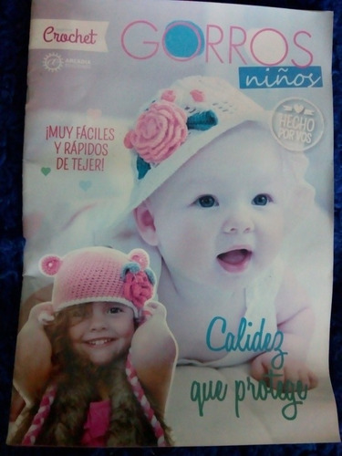 Revista Tejemos Crochet Gorros Niños Arcadia Número 2