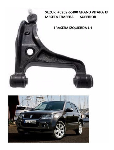 46202-65j00 Meseta Superior Trasera Izq Suzuki Grand Vitara 