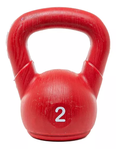 Kettlebell Pesa Rusa Fitness Mir Plastica 7kg Gimnasio Cuota