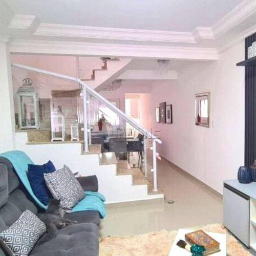 Imagem 3 de 14 de Sobrado Residencial À Venda, Vila Tupi, Praia Grande. - So0031