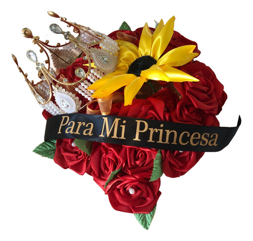 Liston Con Frases Ideal Para Tus Regalos O Ramos De Flores Rojo Negro Rosa Blanco Para Mi Prinsesa