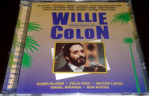 Cd Historia Musical De Willie Colon