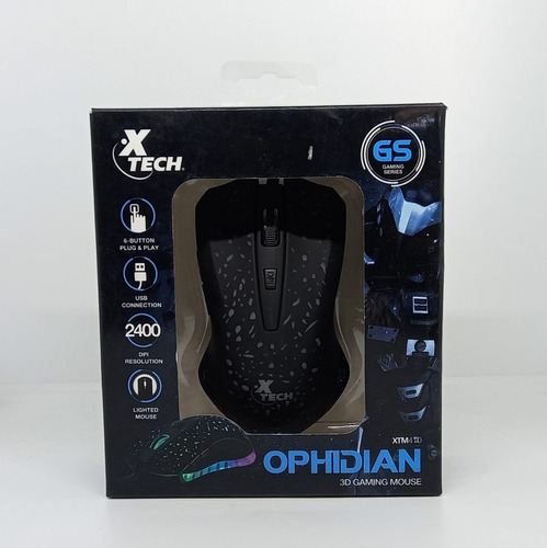 Xtech Mouse Gamer Usb 6 Botones 7 Colores (openbox)