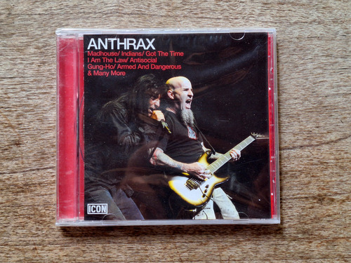 Cd Anthrax - Icon (2012) Sellado Col R5