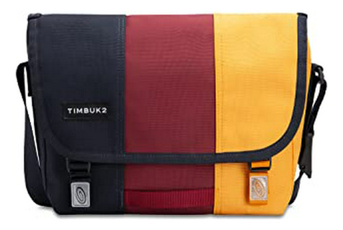 Timbuk2 Messenger Bag Classic, Negro / Gris, Pequeño.