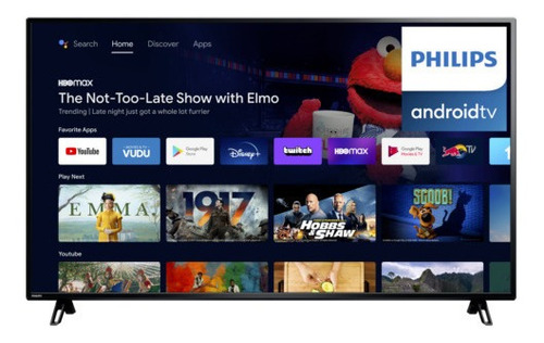 Imagen 1 de 1 de Phillips 65 4k Android Smarttv Hdr Led Uhd Google Assistant