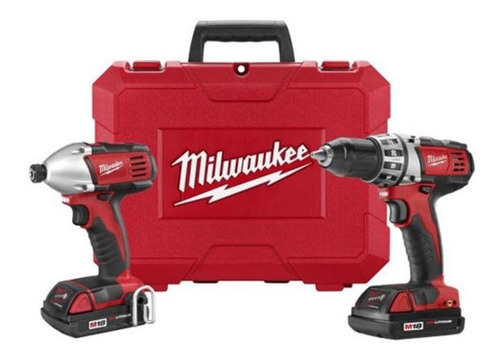 Combo Taladro Atornillador Impacto 18v 3ah Milwaukee 2691