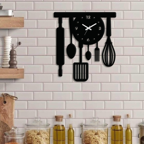 Relógios De Paredes Decorativo Modelo Cozinha Frete Grátis