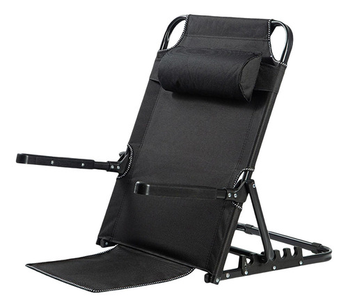Respaldo De Cama Plegable Ajustable Lazy Floor Silla Soporte