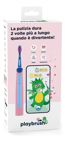 Playbrush Smart Sonic Kids Cepillo De Dientes Electrico (azu