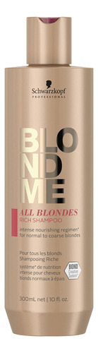 Blondme All Blondes Rich Champú, 10 Onzas Líquidas, Trans.