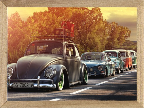  Volkswagen Cuadros Posters Carteles  H205