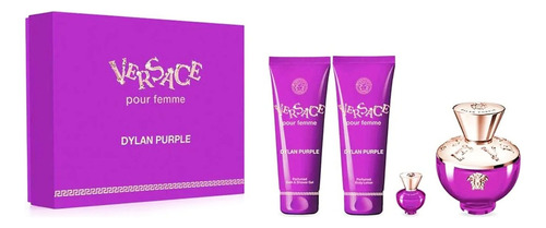 Versace Dylan Purple Pour Femme 100 Ml Edp + 5 Ml + Bl + Sg