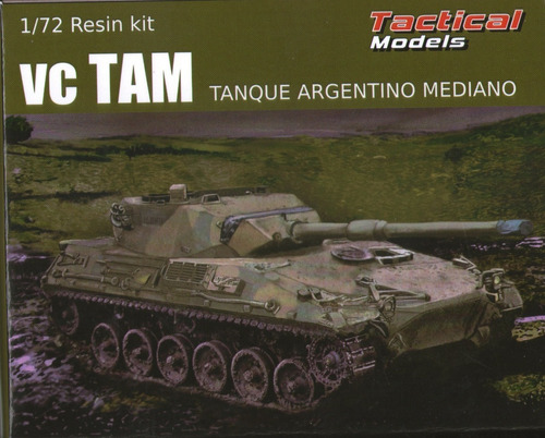 Vc Tam Tanque Argentino Mediano 1/72 Marca Tactical Models