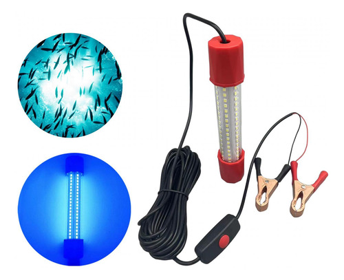 Luz De Pesca Nocturna Sumergible 108led, Luces Luz Azul