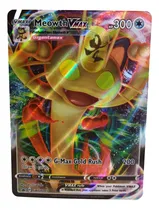 Comprar Cartas Pokemon Meowth Vmax Swsh005 Promo Full Art Holo