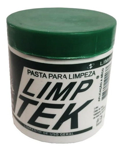 24 Pasta De Limpeza Lavagem A Seco Limptek Limp Tek C/500g