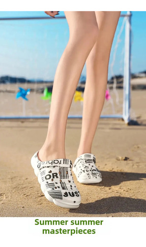 Sandalias De Playa Antideslizantes De Eva Unisex Con Punta A