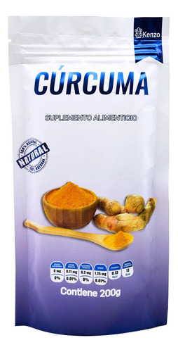 Té Curcuma En Polvo Soluble 200 Gramos Kenzo