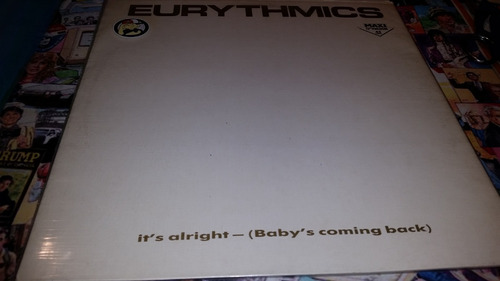 Eurythmics Its Alright Vinilo Maxi Impecable Uk 1986