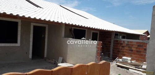 Imagem 4 de 5 de Casa Com 2 Dormitórios À Venda, 65 M² - Ponta Negra - Maricá/rj - Ca5285