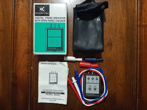 Indicador De Fase Digital Kyoritsu 8030 (Usado)