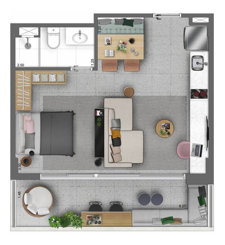Imagem 21 de 26 de Apartamento Residencial Para Venda, República, São Paulo - Ap9407. - Ap9407-inc