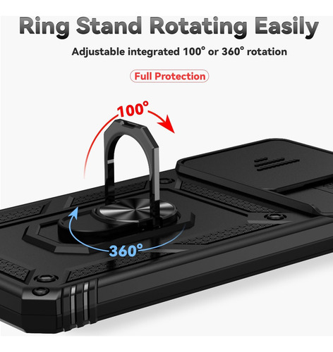 Case Camera Para Xiaomi 13c - Skudo Anti Impacto + Anel