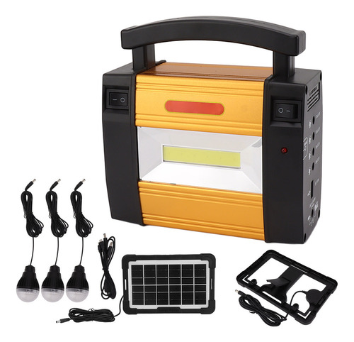 Luzes Led Hn Com Gerador Solar Portátil (tr)