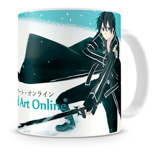Caneca Sword Art Online Kirito Geek