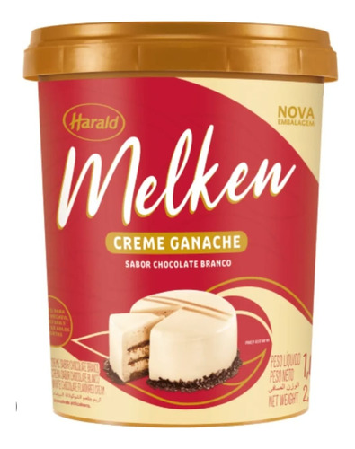  Ganache Chocolate Blanco Harald Melken 1 Kg