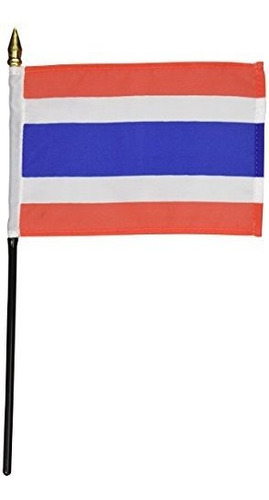 Bandera De Los Estados Unidos Bandera De Tailandia De 4 Por 