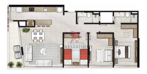 Imagem 8 de 24 de Apartamento Com 3 Dormitórios À Venda, 100 M² Por R$ 895.000,00 - Centro - Torres/rs - Ap1412