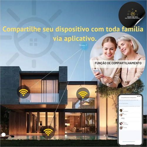 Interruptor Mini Módulo Relé Wi-fi 1 Canal Paralelo Ekaza