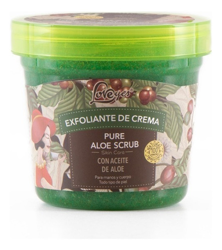 Loveyes® Crema De Exfoliante Pure Aloe 300g