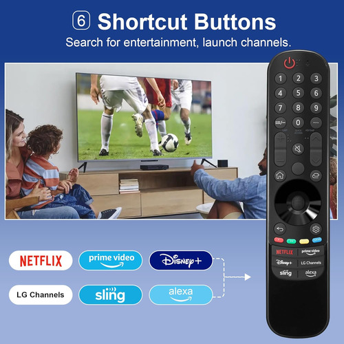 Nuevo Reemplazo De Mage Magic Remote Mr23ga Para LG Magic Re