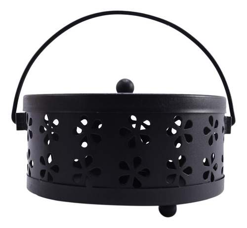Soporte Nórdico Retro De Metal Hueco Para Mosquitos, Diseño