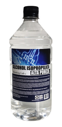 Imagen 2 de 2 de Alcohol Isopropílico Bidón X 5 Litros 100% Envíos Todo País