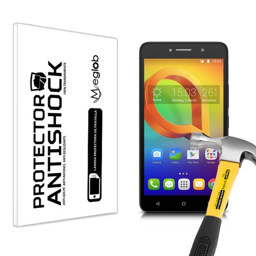 Lamina Protector Pantalla Antishock Antigolpe Alcatel A2xl