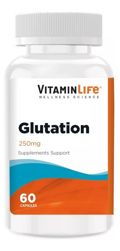 Glutation (60 Cápsulas) Vitamin Life Sabor Sin Sabor