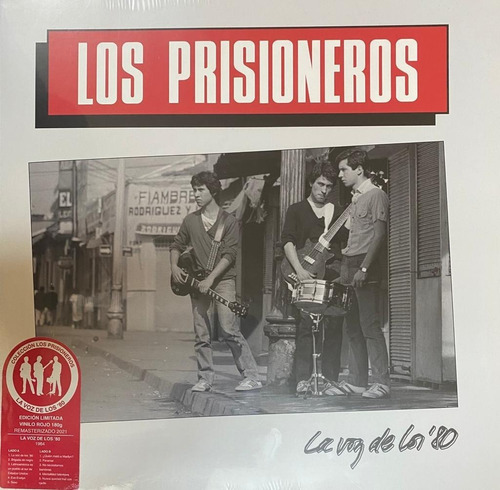 Los Prisioneros La Voz De Los '80 Vinilo Nuevo Y Sellado