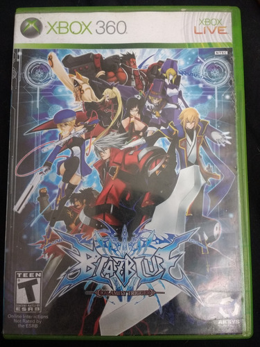 Blazblue Calamity Trigger Para Xbox 360 (Usado)