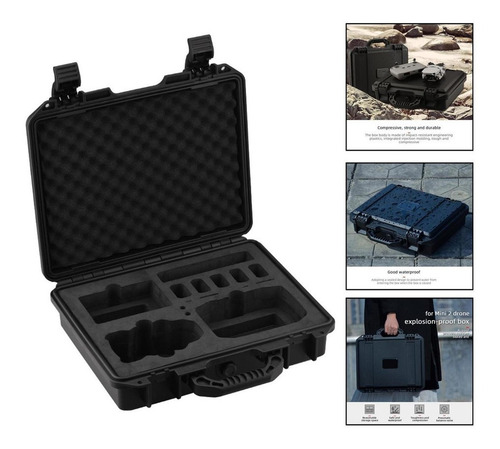 Maleta Portátil Rígida Para Dji Mavic 2 Drone A Prueba De