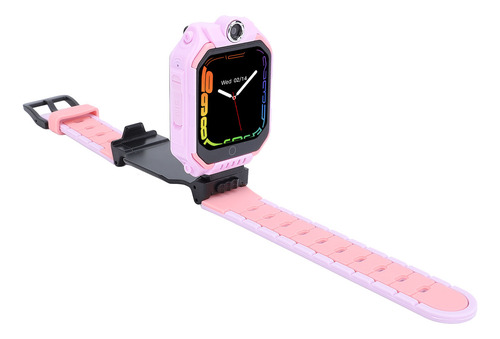Reloj Digital Para Niños Smartwatch Hd Con Cámara Táctil De Silicona