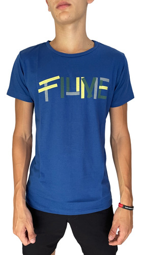 Remera Digweed Fiume Hombre Negra Original