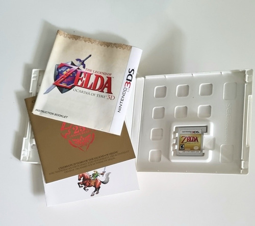 Zelda The Legend Of Zelda 3d Fita Game Do 3ds Original (Usado)